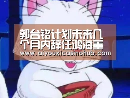 郭台铭计划未来几个月内辞任鸿海董事长-爱游戏直播(图1) 爱游戏下载
